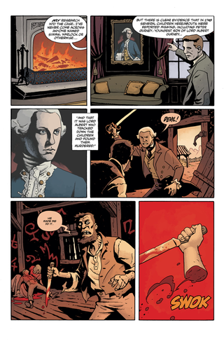 Illustration for article titled Hellboy Investigates a Phantom Limb In This Creepy Comic Preview